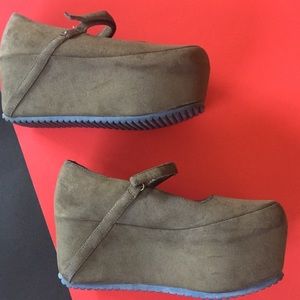 COPY - Mary Jane wedge chunky from Gazith